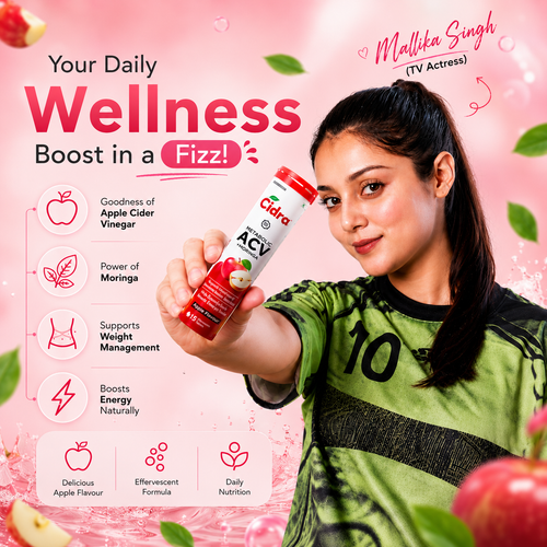 Buy 1 Get 1 FREE | 2 Cidra ACV Moringa Tubes @ Just ₹485