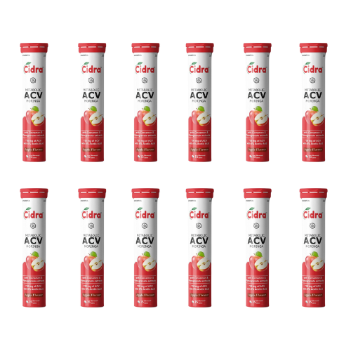 Cidra ACV Moringa – Your Daily Detox + Weight Management Power Drink Pack of 12