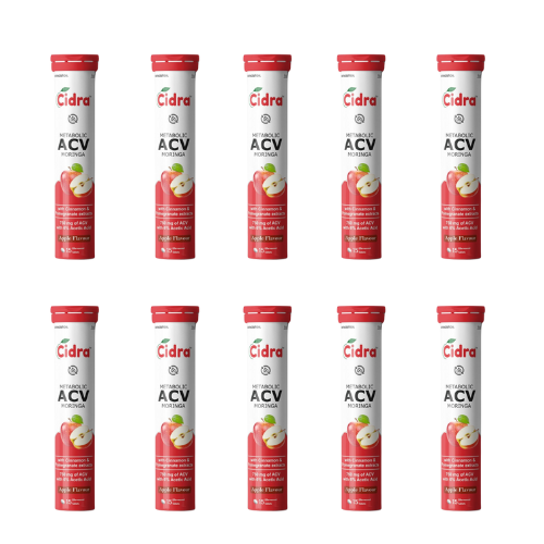 Cidra ACV Moringa – Your Daily Detox + Weight Management Power Drink Pack of 10