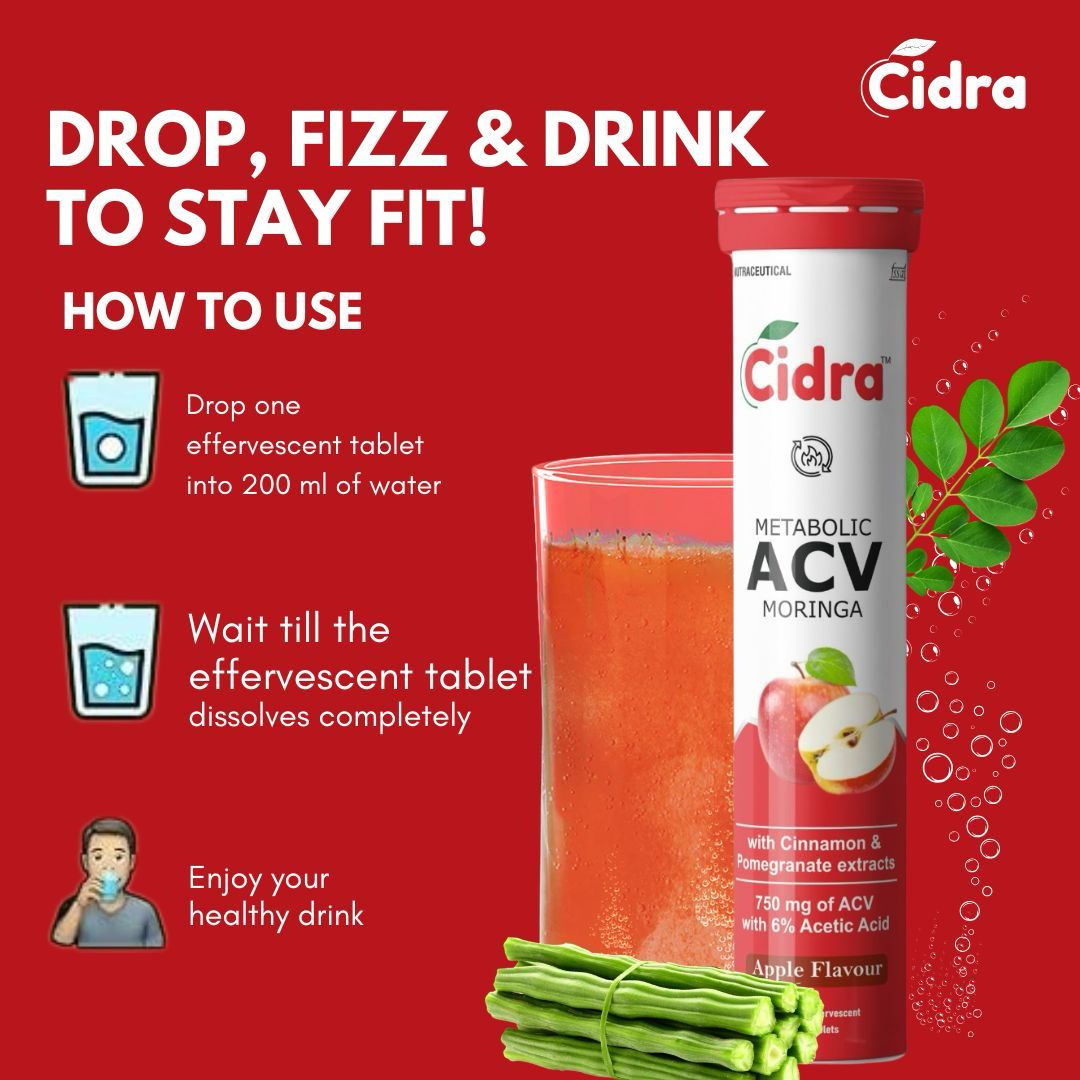 Cidra ACV Moringa – Your Daily Detox + Weight Management Power Drink