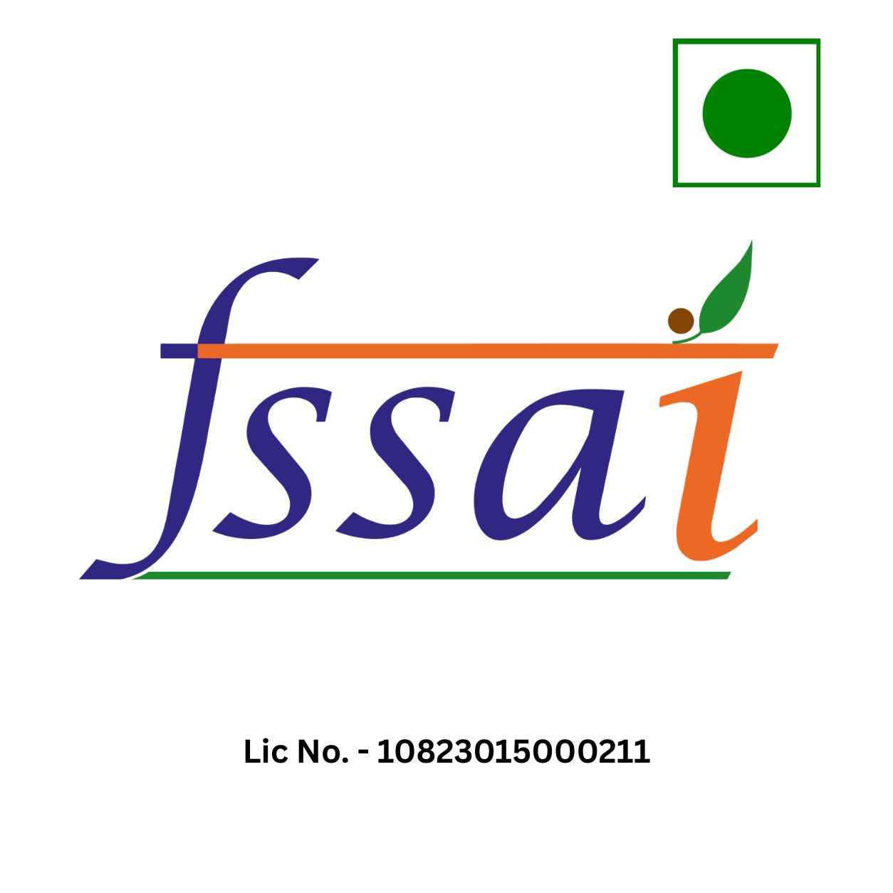 fssai logo and fssai number of cidralife